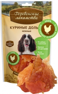 Лакомства для взрослых собак: куриные дольки нежные