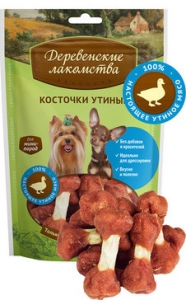 Лакомства для мини-пород: косточки утиные