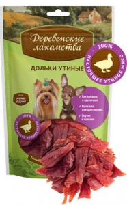 Лакомства для мини-пород: дольки утиные