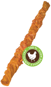 Лакомства для взрослых собак: куриный твистер большой