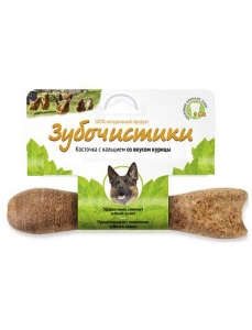 "Зубочистики" для собак крупных пород со вкусом курицы, 265 г.